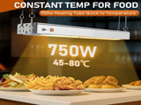 HT-24H US Standard 110V 750W Food Warmer Silver Stainless Steel Dual-Mode 52895610