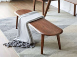 Natural Oak Wood for Dining Bench Table Bench for Living Room 66320780