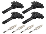 4PCS Ignition Coils & 4PCS Spark Plugs Set fit for Subaru Impreza 2.0L H4 New 62648820