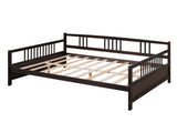 Full Size Daybed with Support Legs, Espresso 73895869