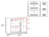 Whitaker Shoe Rack, Bedroom, Black B092P368948