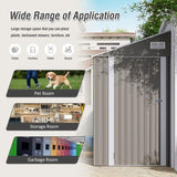 Campcraft Optional two-color storage shed, single hinge door, solid structural design, good W1598P283837