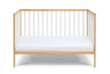Deux Remi 3-in-1 Convertible Island Crib Natural/White B02263768