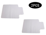 2PCS 90 x 120 x 0.2cm PVC Home-use Protective Mat for Floor Chair Transparent 53021338