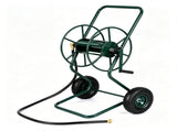 Heavy-Duty Garden Hose Reel Cart, 400FT Large Capacity Water Hose Holder with 10" Pneumatic Rubber 48099063