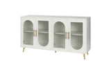 TV Stand 65 Inch TV, Wood TV Stand with Storage Cabinet & Adjustable Shelves, Media TV Console W1445132031