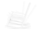 68.5*86*115CM Square Wooden Rocking Chair White 67747455