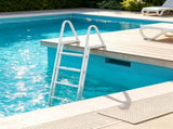 5-Step Removable Dock Ladder, 350 lbs Load Capacity, 4'' Wide Non-Slip Steps, for Pontoon Boat, 85646111