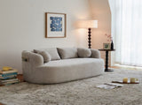 Sofa-in-a-Box, Memory Foam 2-Seater Couch, No Installation & Easy to Transport, Deep Seat Modern W668P381895