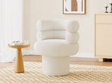 360&degSwivel Chair Swivel Accent Chair Round Swivel Chair Barrel Chair Vanity Chair for Living N763P331761K