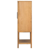 U_STYLE Sophisticated Oak Veneer Cabinet with multiple storage functions,Suitable for N711P210122A