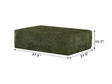 Sofa ottoman ,No Assembly Required,Green W2824P515756