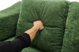 Modern Minimalist Sofa, Fold-Out Sofa Bed, Convertible Chair Floor Couch & Sleeping Mattress for W1829P192398