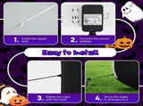 12FT Giant Halloween Inflatable Blow Up Decorations, Grim Reaper with Jack-o'-Lantern Pumpkin Head 19899625