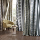 Printed Ikat Blackout Patio Curtain B03599825