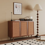 Entryway Storage Media Console Farmhouse Tv Stand Accent Buffet Sideboard Cabinet With Doors and W2263P207528