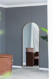 28x1x74" Celine Gold Arch Body Mirror W2078P195625