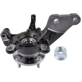 ZNTS Front Left LH Wheel Hub Bearing Knuckle Assembly Fits for Nissan Versa 1.6 S SL SV Note 1.6L L4 58938753