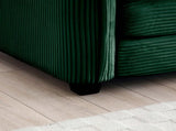Ottoman Footstool in Corduroy Fabric, Can be Used with 2 Seater Sofas, 3 Seater Sofas and 4 Seater W714P185480