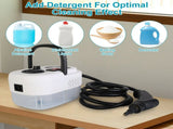 Multi-Surface Steam Cleaning Machine 6 Steam Output Settings Complete Accessory Kit Nylon Steel 72469612