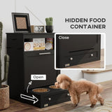 Pet Feeder Station Storage Cabinet 22273185