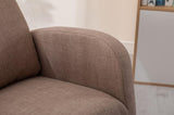 COOLMORE Rocking Chair, Modern Glider Chair, Recliner Armchair with Wood Legs and Side Pocket, W39594818