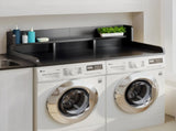 Washer Dryer Countertop with Non-slip Pads, Laundry Wood Shelf Topper with Edge, 54" Width x 27.5" W2641P309072