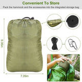 Camping Hammock, Portable Double Hammock with Net,600lbs Load 2 Persons Hammock w/Mosquito Net 23289829