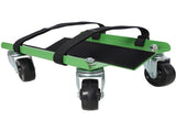 Snowmobile Dolly Heavy Duty Carries up to 1500lbs V-Slide with 2.5" Swivel Casters Rubber Pad 68808090