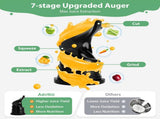 Juicer Machines, Slow Juicer Wide Feed Chute Cold Press Juicer for Vegetables & Fruits, High Juice 12995337