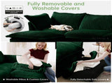 Slip-covered Armchair with 1 Big Back Cushion and 2 Big Toss Pillows, Single Deep Seat Comfy Single W3041P272937