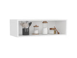 Wall Cabinet 12" H, 1 Spacious Shelf, White B097P250899
