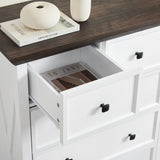 6 Drawer Dresser,6 Drawers cabinet Tall Chest Drawers Closet Organizers Storage Clothes, cabinet W2275P149783
