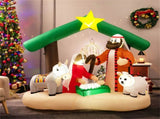 6.7 Feet Christmas Decoration with LED Lights 25797274