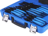 12 PC Versatile Retaining Snap Ring Pliers set Heavy Duty Fixed Tip 0&deg 45&deg 90&deg 91978648