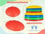 8 Pcs Kids Balance Stepping Stones - Anti-Slip Design, 180LBS Capacity for 3 Toddlers 79023285