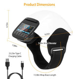 Knee Massager - Air Bag Multi-Frequency Vibration & Heating Function, HD Screen Control, 58323688