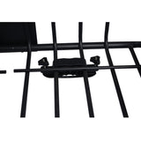 Rooftop Cargo Carrier Basket Motoring Roof Rack,Top Mount Roof Rack 64" black steel 89067829