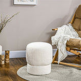 Round Ottoman, Upholstered Foot Stool 90348441