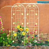 4 Pack Metal Garden Trellis 71" x 19.7" Rustproof Trellis for Climbing Plants Outdoor Flower Support W1586135958