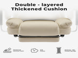 Office Chair 200 kg PU Leather Computer Chair with Lumbar Support and High Backrest, W2367P290466