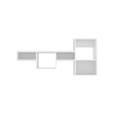 Shelf 22" H, 7 Shelves, White B097P250905