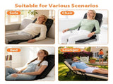 Full Body Massage Mat with 10 Pure Copper Motors, 9 Modes & 9 Intensity Levels Massage Pad with 70804437
