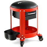 Workshop Creeper Seat with Removable Padded Seat and Drawers 41748675