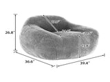 Bean Bag Chair ,Bean Bag Sofa for Adults Comfybag Giant Bag Chair with Spacious Design W2200P247794