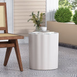 Outdoor LightWeight Concrete Side Table 73434.00