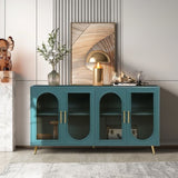 TV Stand 65 Inch TV, Wood TV Stand with Storage Cabinet & Adjustable Shelves, Media TV Console W1445103595