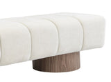Upholstered Dining Bench for Dining Room, No-Assembly End of Bed Entryway Bench Ottoman for Bedroom N779P271404B