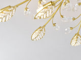 15-Light Chandelier Crystal Ceiling Lamp, 15-Lights Modern Farmhouse Ceiling Ceiling Hanging Light W5008P466522