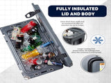 40Qt New Gray Insulated Box T2602P171109
